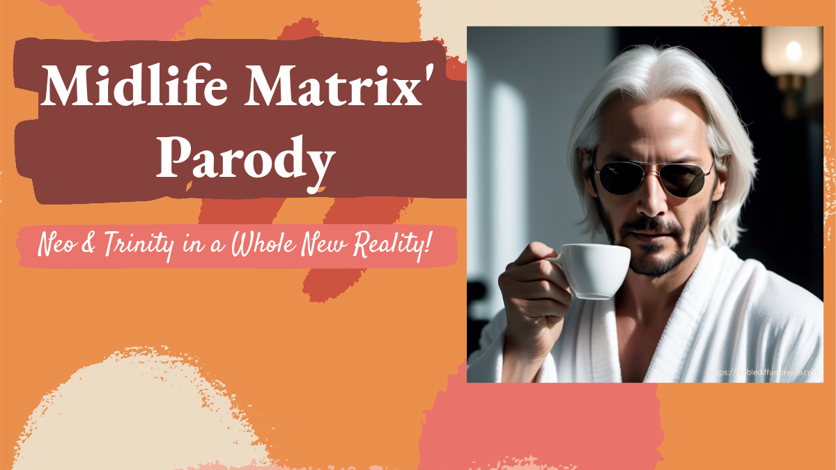 Hilarious ‘Midlife Matrix’ Parody: Neo & Trinity in a Whole New Reality!