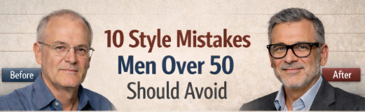 10 Style Mistakes Men Over 50 Should Avoid